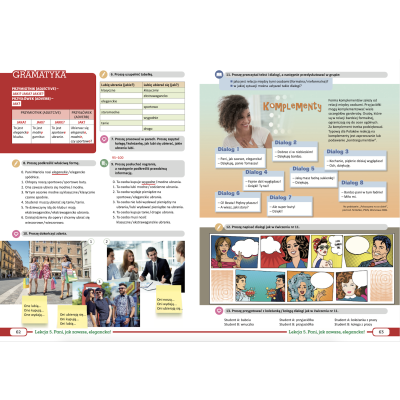 Polski jest COOL A2/część I. Książka studenta i ćwiczenia + nagrania online - EDYCJA 2024